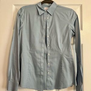Brooks Brothers 346 Tailored Fit Button Down Shirt, Light Blue